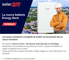 La batteria Energy Bank di SolarEdge è in arrivo!