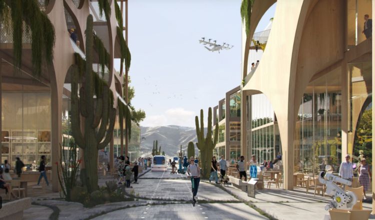 Telosa, città del futuro attenta alla mobilità sostenibile