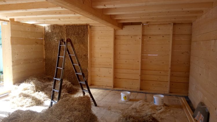 Per il nuovo B&B Alchemilla utilizzati solo materiali naturali Ricehouse 