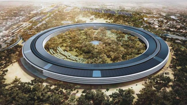 Apple Park progetto di Foster + Partners 