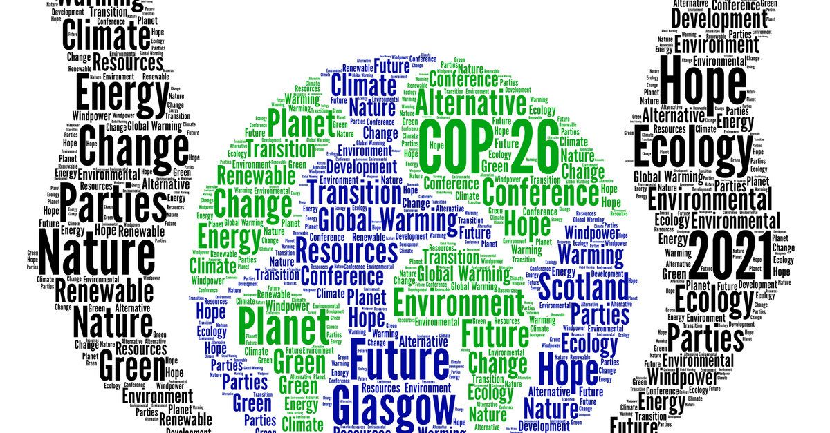 Dal 31 ottobre al 12 novembre la COP26 a Glasgow