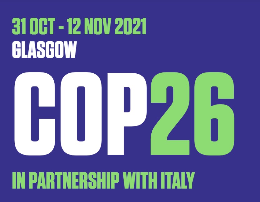 Cop26 a Glasgow dal 31 ottobre al 12 novembre