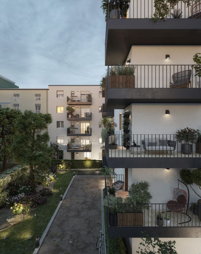 In Arrivabene 14, quartiere Bovisa a Milano, sono previsti 44 nuovi alloggi 