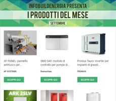 Infobuildenergia consiglia… Settembre 2021