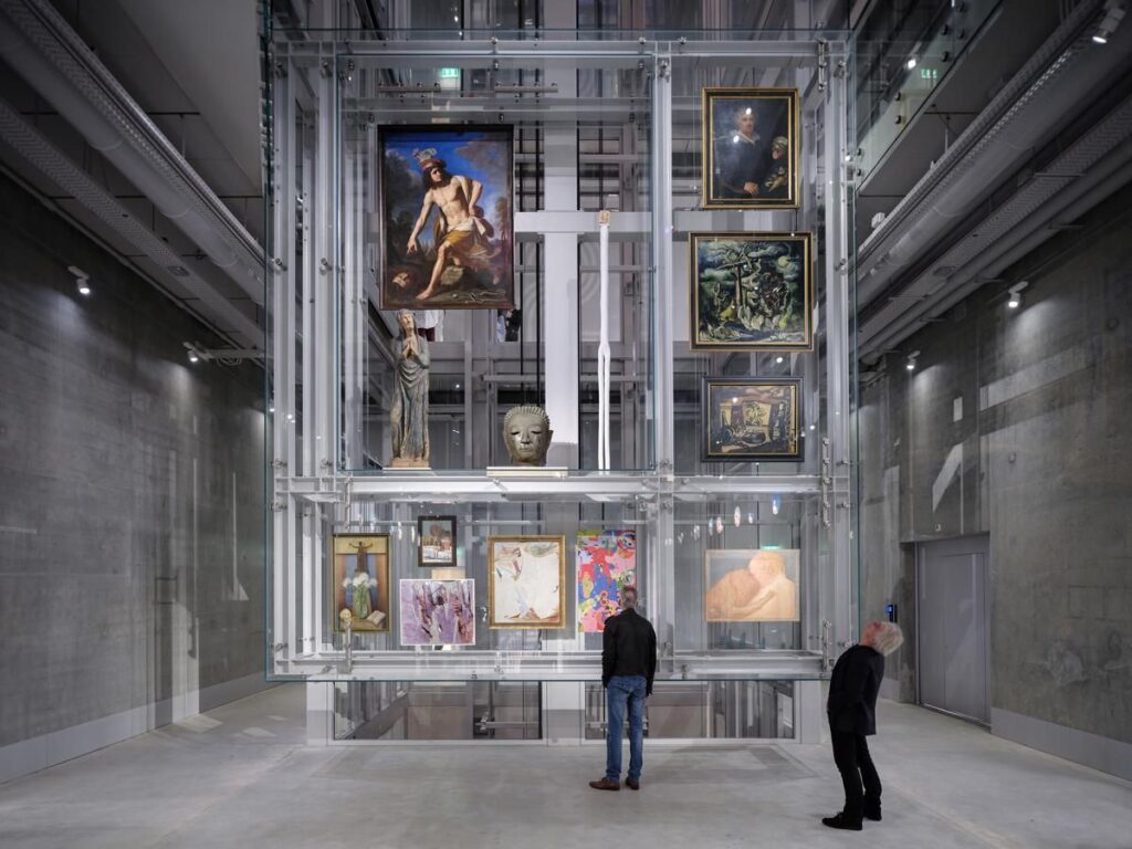 L'esposizione delle opere d'arte nel museo DEPOT BOIJMANS VAN BEUNINGEN