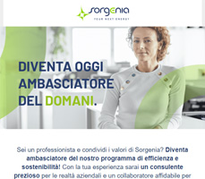 Diventa un consulente Sorgenia Green Solutions!