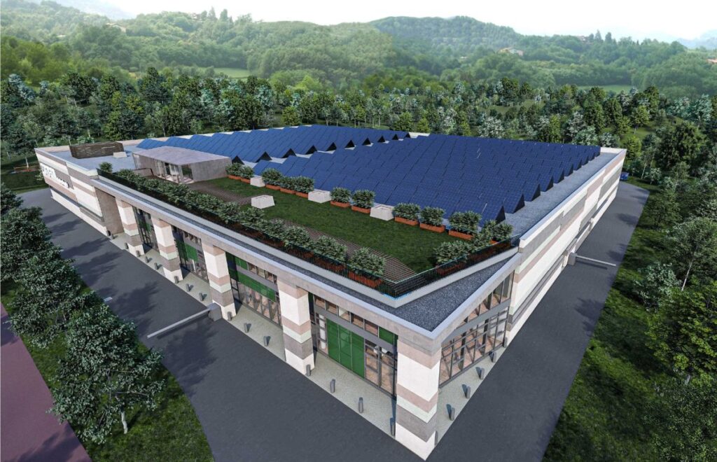 Nuova sede Zordan: in copertura un tetto fotovoltaico e l’orto per i dipendenti 
