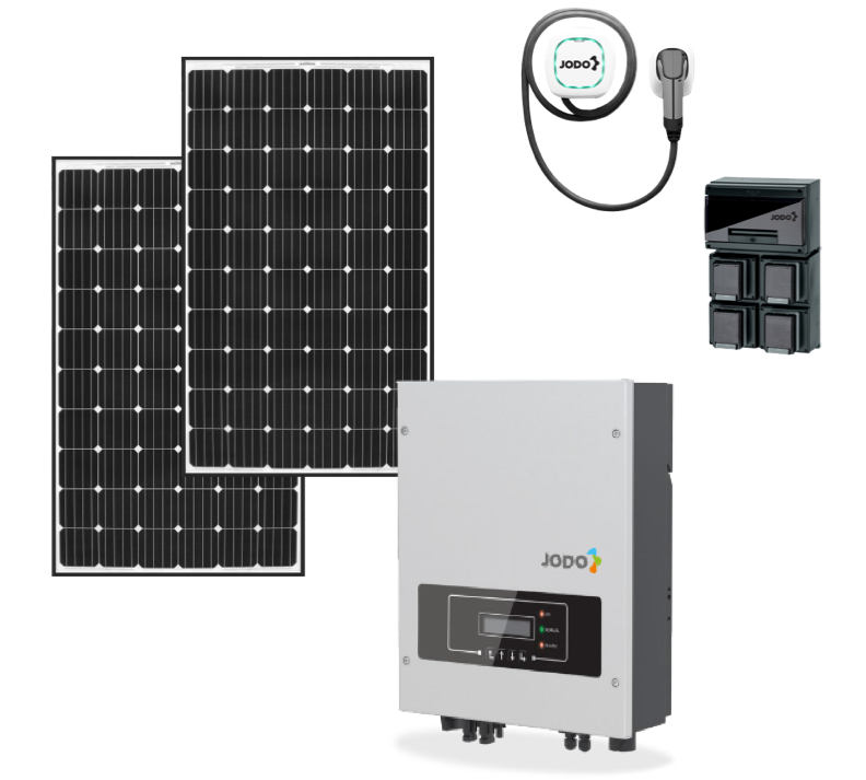 JODO FV: kit fotovoltaici monofase con moduli monocristallini