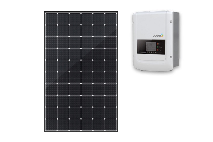 Kit JODO FV: kit fotovoltaici monofase con moduli monocristallini