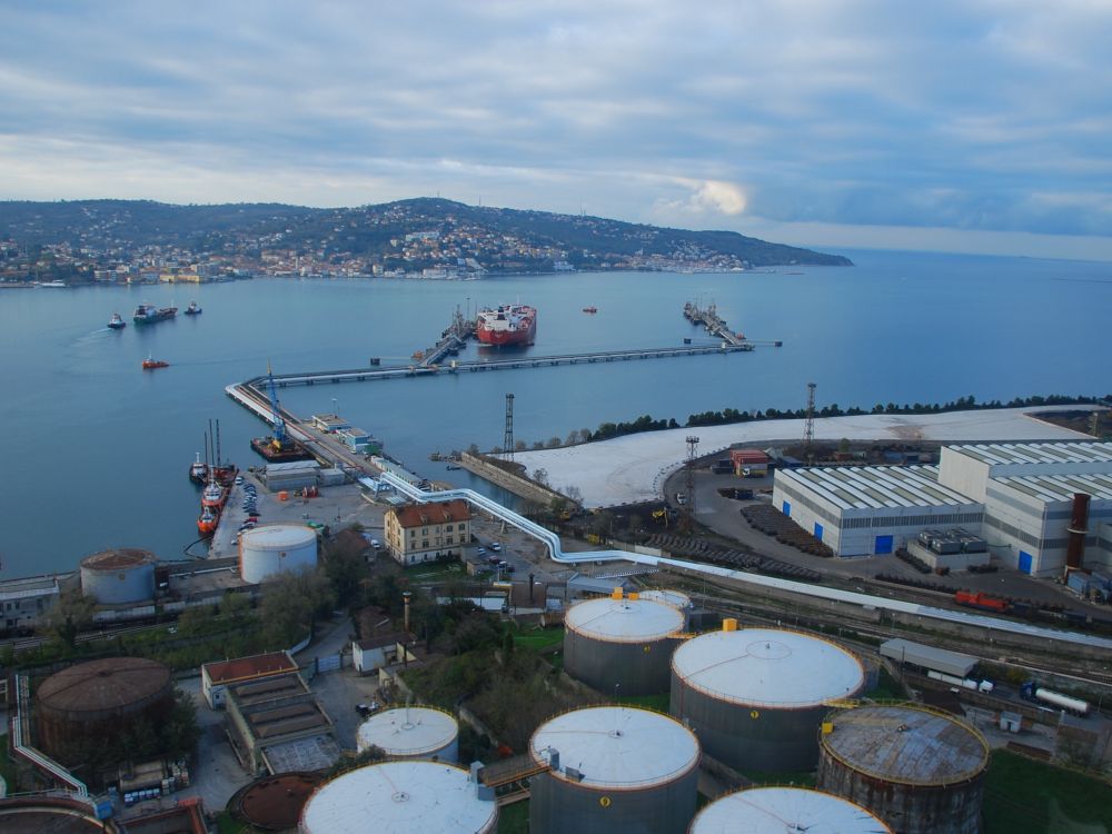 Oleodotto realizzato nel Golfo di Trieste e integrato nel paesaggio