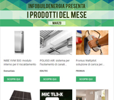 Infobuildenergia consiglia… Marzo 2022