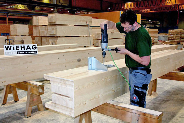 Legno a vista per l'edificio Ascent MKE a Milwaukee