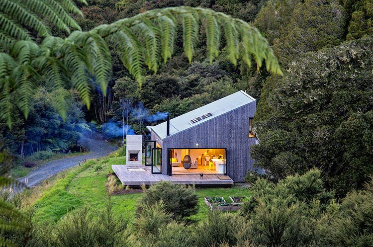 Back Country House: la moderna capanna neozelandese