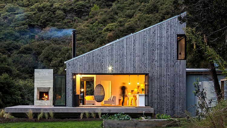 Back Country House: la moderna capanna neozelandese