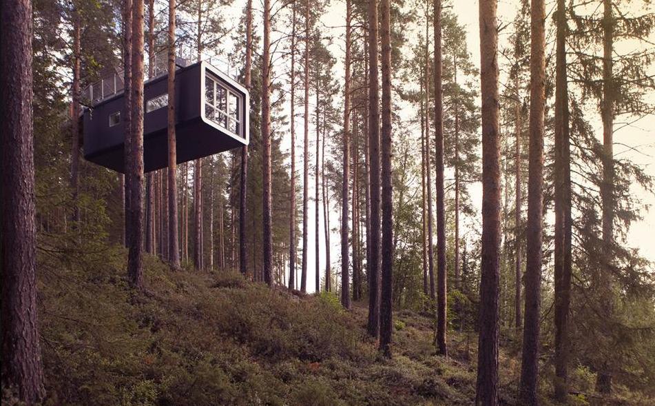 The cabin, camera del Treehotel