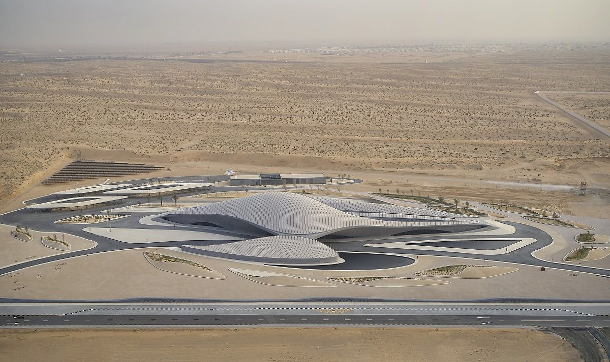 BEEAH headquarters di ZHA a Sharjah, Emirati Arabi Uniti