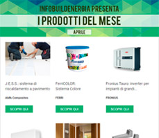 Infobuildenergia consiglia… Aprile 2022