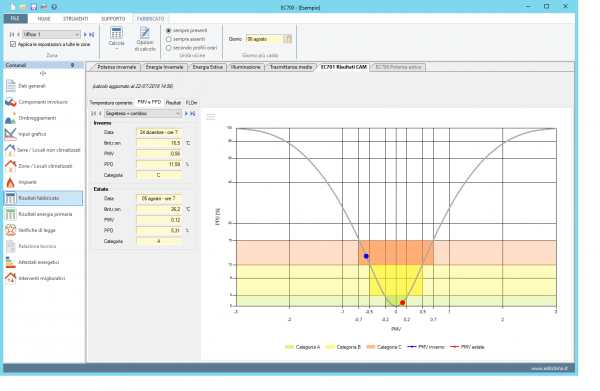 EC701 è il software di Edilclima per la compilazione e la stampa dell’attestato di qualificazione energetica