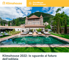 Klimahouse 2022: appuntamento dal 18 al 21 maggio a Fiera Bolzano