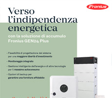 Impianti FV su misura con Fronius GEN24 Plus 21