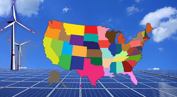 Transizione energetica negli USA: sole, vento e nuove tecnologie spingono la crescita