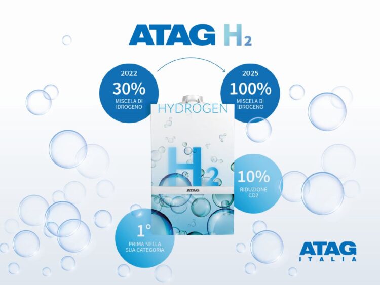 ATAG H2, caldaia alimentata con il 30% di idrogeno
