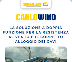Aumenta la resistenza al vento dell’impianto Fotovoltaico!