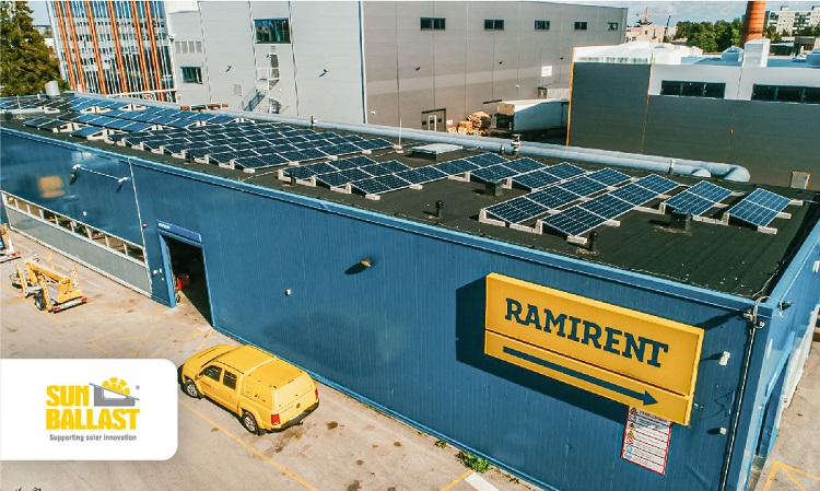 RAMIRENT punta alle rinnovabile con Sun Ballast