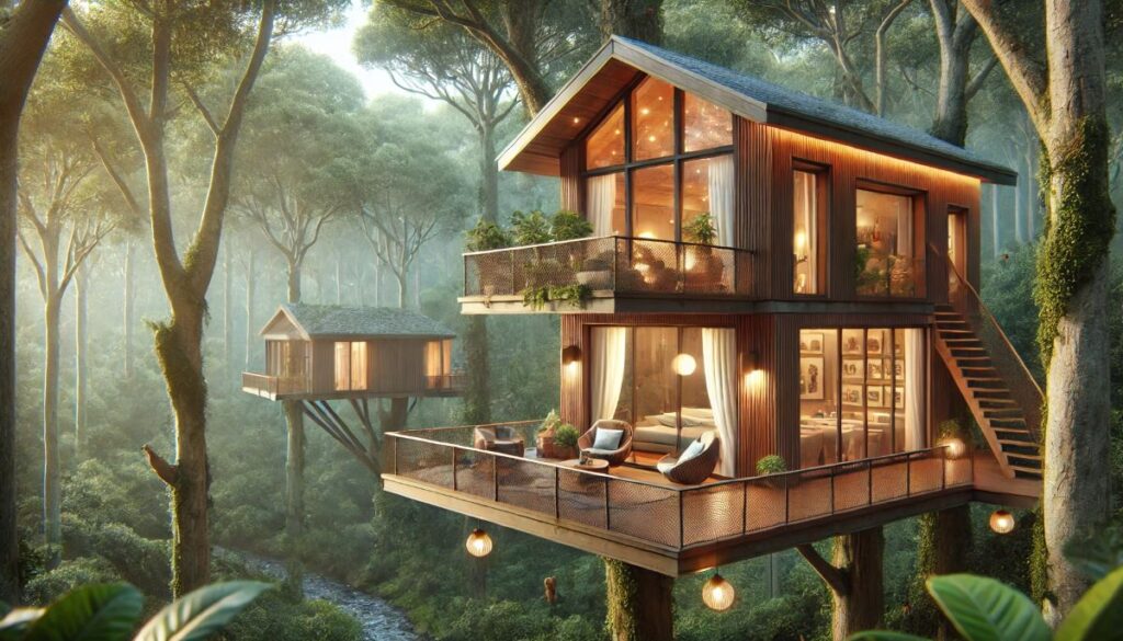 Hotel sull’albero: dove trovare relax e natura stando sospesi in aria