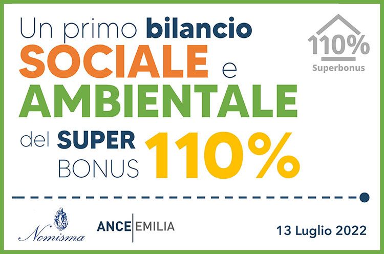 Positivo il bilancio economico, sociale e ambientale del Superbonus 110. Lo studio di Nomisma e Ance Emilia