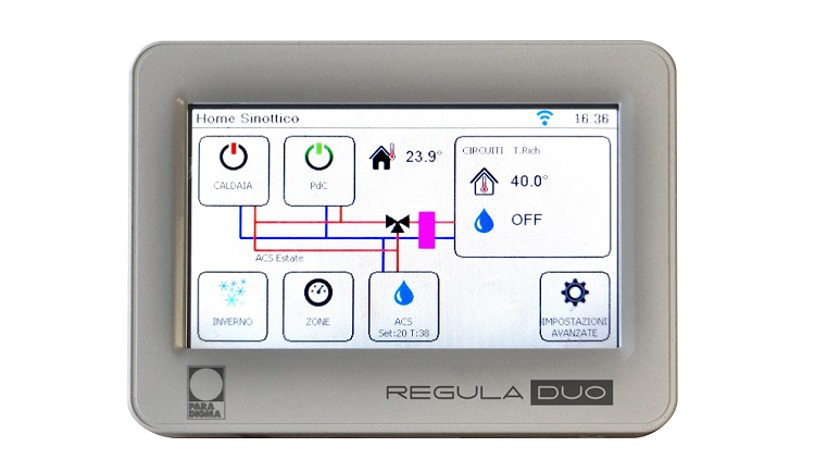 Regula Duo: sistema di regolazione per impianti di riscaldamento