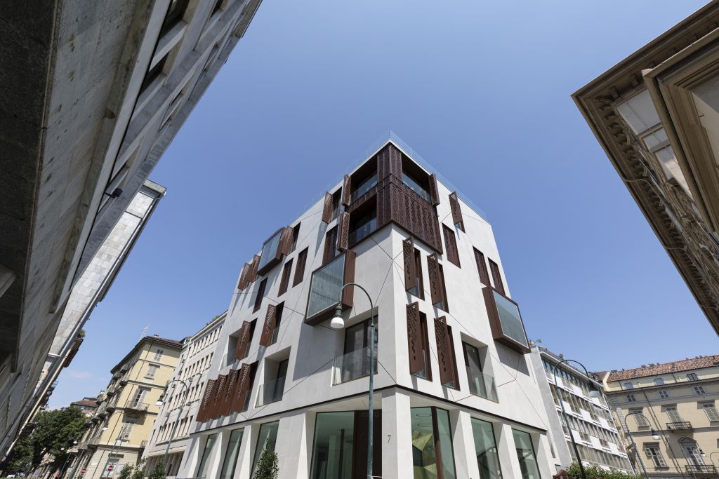 Domus Lascaris - Boffa, Petrone & Partners, studio di progettazione di Gruppo Building. Rivestimento di facciata Laminam