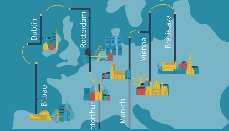 DecarbCityPipes 2050: 7 città europee insieme contro il cambiamento climatico
