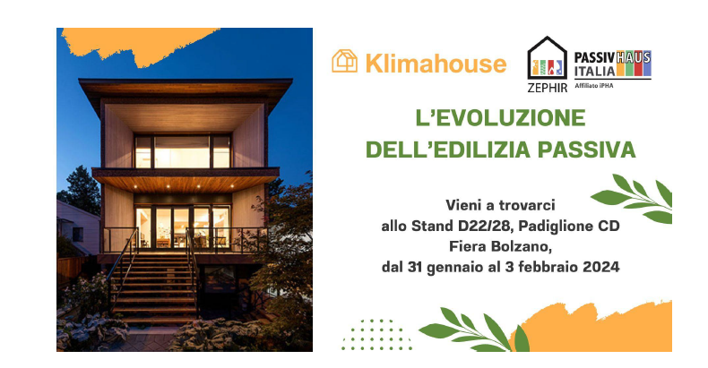 Perché scegliere una Casa Passiva, ZEPHIR Passivhaus a Klimahouse