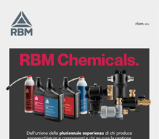 Come prevenire i danni negli impianti idrotermici? Scopri la linea RBM Chemicals 5