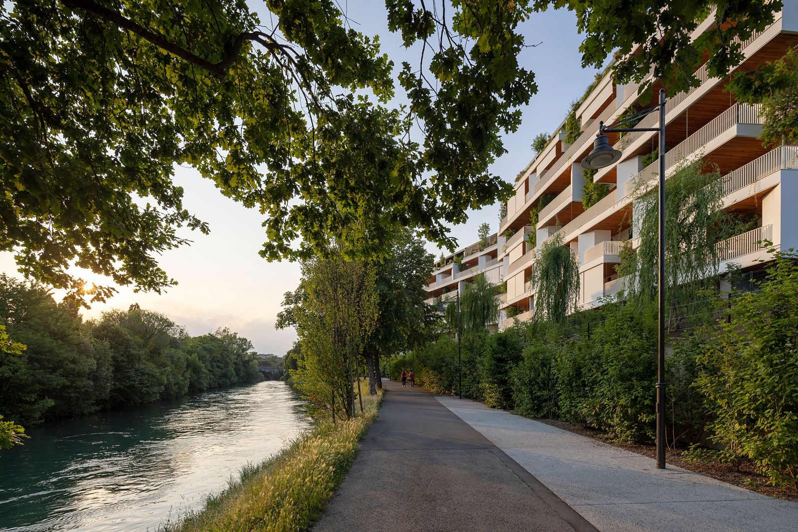 Percorso lungo il fiume