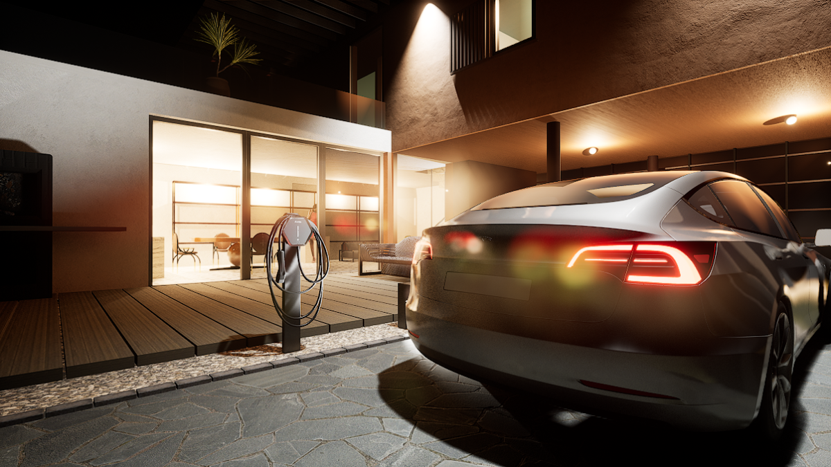 Ricaricare l'auto a casa è semplice, con Prism Solar