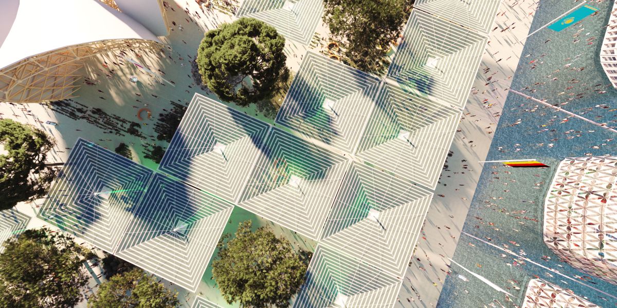 Gli alberi energetici che formeranno il parco Expo Solar di Roma