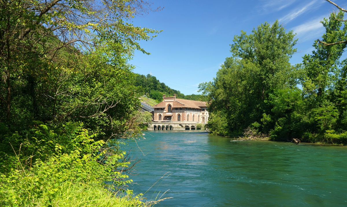 Centrale idroelettrica Edison Carlo Esterle sul fiume Adda