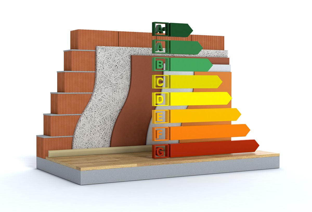 L'isolamento a cappotto migliora l'efficienza energetica