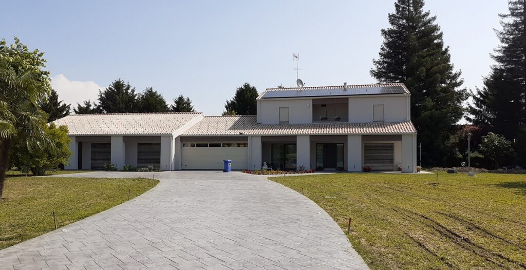 Vario Haus realizza una villa prefabbricata in legno in provincia di Treviso