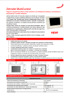 Scheda tecnica Zehnder MultiControl