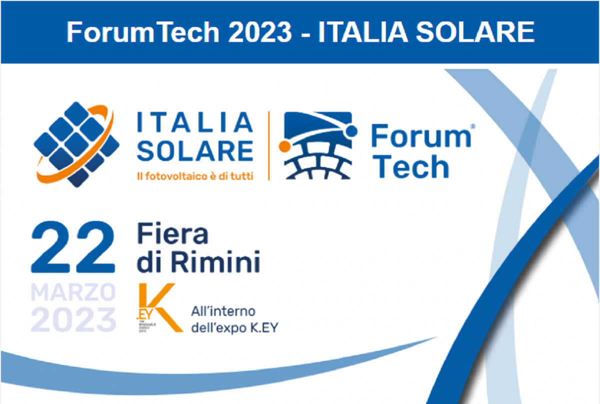 ForumTech 2023 -ITALIA SOLARE