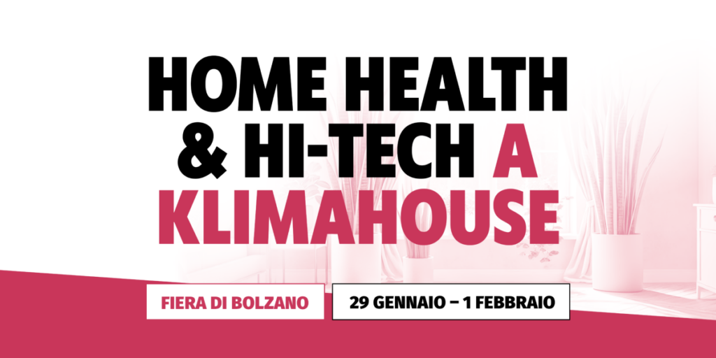 Salubrità dell’aria indoor, gli appuntamenti di Home Health & Hi-Tech a Klimahouse