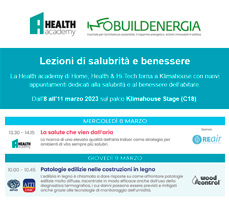 Health Academy al Klimahouse 2023