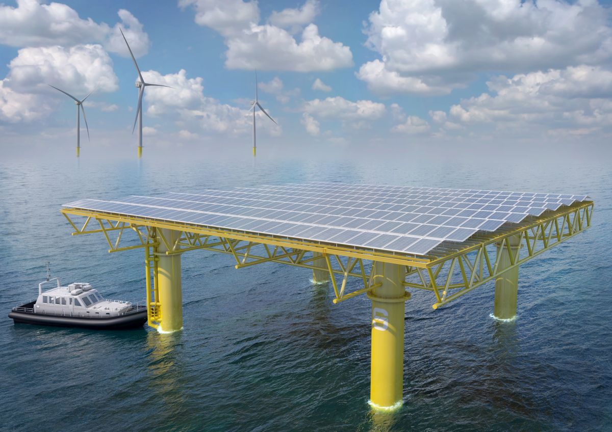 Fotovoltaico offshore + eolico: una nuova tecnologia al varo