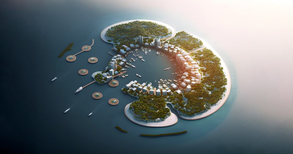 Floating City, la città galleggiante che risponde alle minacce del cambiamento climatico