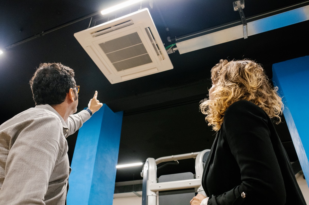 La tecnologia nanoe™ X di Panasonic per la palestra Fenix Gym