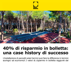 40% di risparmio in bolletta con il solare termico Paradigma 9