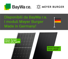 Disponibili da BayWa r.e. i moduli Meyer Burger Made in Germany! 2